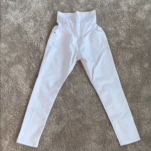 Liz Lange Maternity (Target) white jeans